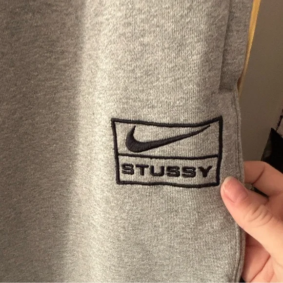 NIKE x STUSSY GREY SWEATPANTS - Picture 5 of 5